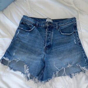 Abercrombie “The Dad” high rise shorts.